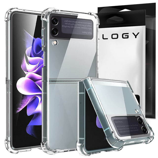 Etui Pancerne ShockProof Alogy Case für Samsung Galaxy Z Flip 3 5G Clear