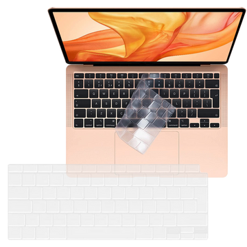 Alogy ochranné pouzdro silikonový kryt klávesnice pro Apple Macbook Air 13 M1 2019-2020 průhledný