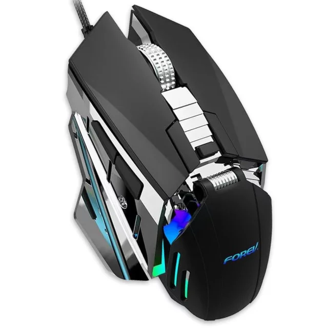 Wired Mechanical Gaming Mouse Forev FV-507 with LED Backlight