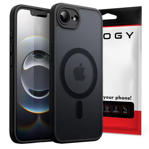 Hülle für Apple iPhone 16 Pro Max Alogy Anti-Shock Hybrid Case für MagSafe Transparent