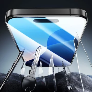 ESR Armorite Panzerglas für iPhone 16 Schwarz