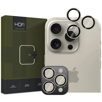 Kryt na kameru Hofi Camring Pro pro iPhone 16 Pro / 16 Pro Max Natural Titanium