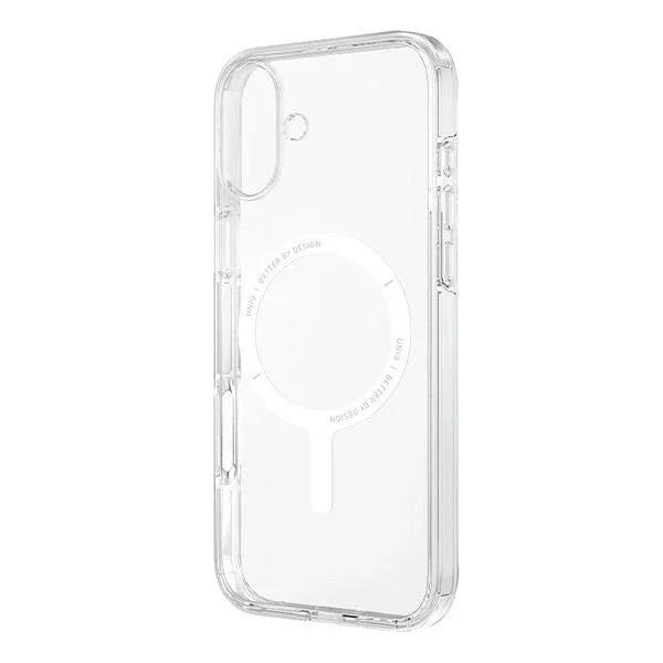 Etui UNIQ Clario do iPhone 16 Plus MagClick Przezroczyste Eco