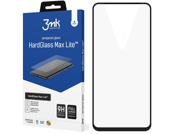 Szkło hartowane 3mk HardGlass Max Lite do Xiaomi Redmi Note 10 Pro Black