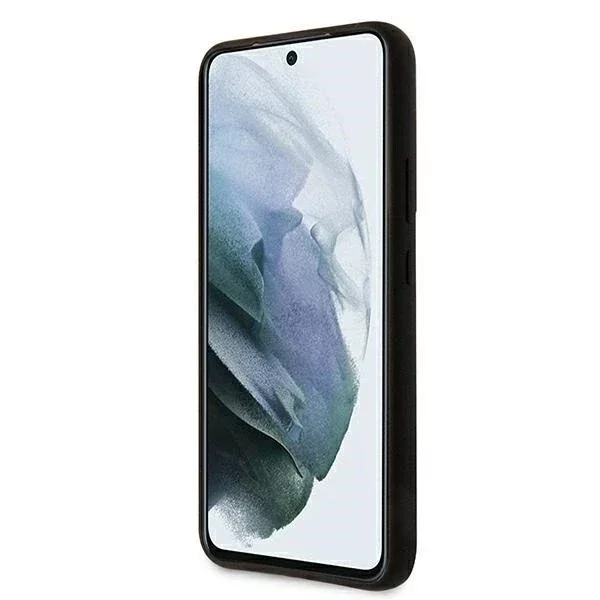 Etui Ferrari FESSIHCS22MBK do Galaxy S22+ S906 hardcase On Track Silicone czarny/black