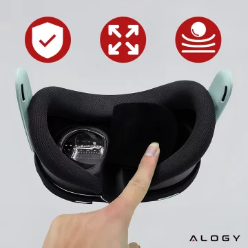 Ochranné pouzdro na notebook, MacBook Air Pro 13,3" Alogy Hard Foam Bag pro 13-14" notebooky černé