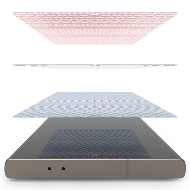 Ringke Easy Slide 2er-Pack gehärtetes Glas für Samsung Galaxy S24 Ultra Clear