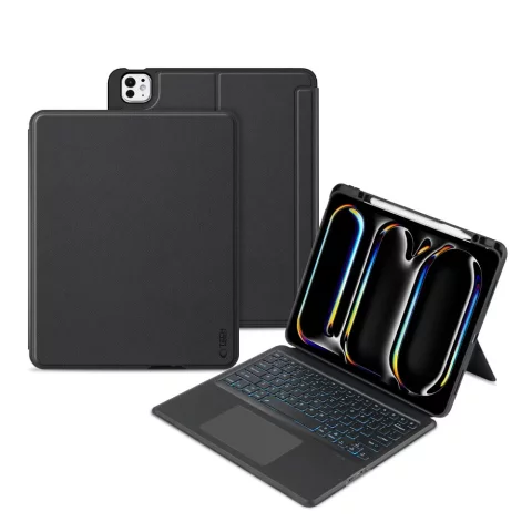 Etui Scmag Pen Keyboard für Apple iPad Pro 13 7 / 2024 Schwarz
