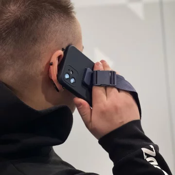 Rope Case silikonowe etui ze smyczą torebka smycz pasek do Samsung Galaxy S22 różowy